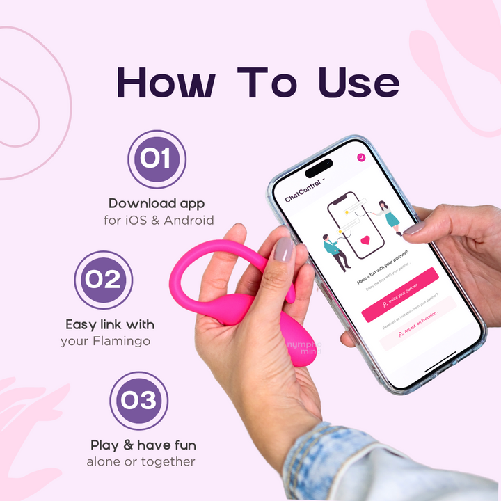 NymMind Flamingo Wireless Vibrator 2.0  NymphoMind