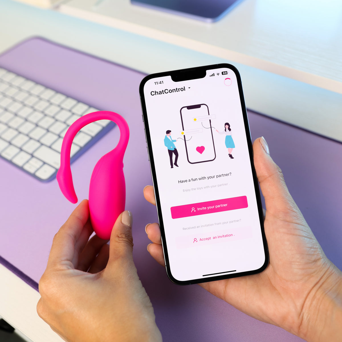 Fun & Pleasure Inside an App