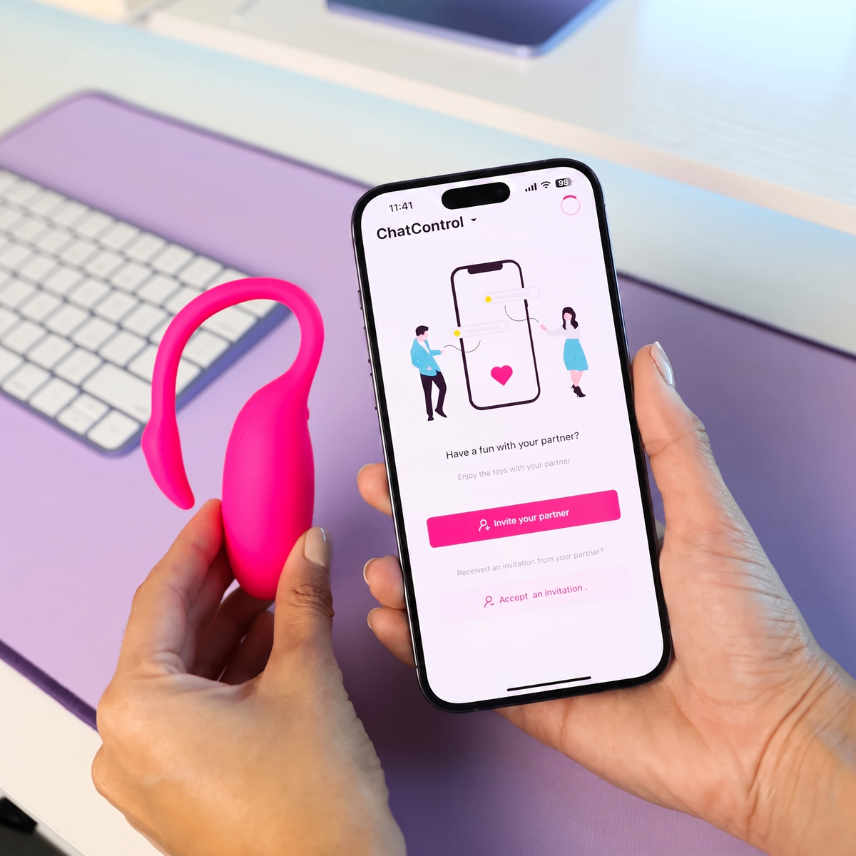 Fun & Pleasure Inside an App