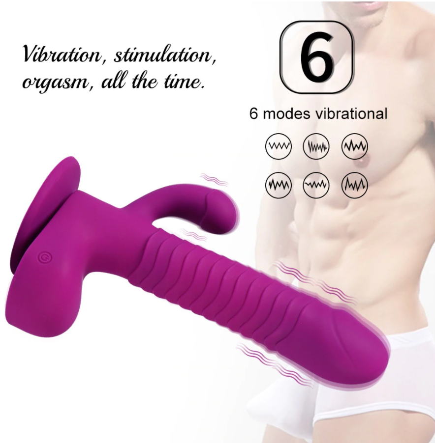 Nympho Retractable Vibrator