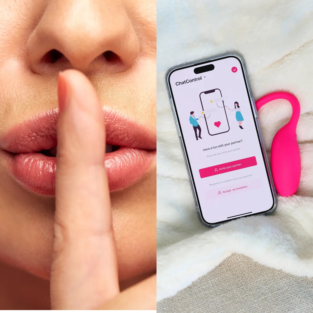 Finger to lips — the secret stays between you